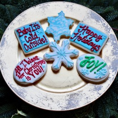 Holiday Sugar Cookies with Royal Icing